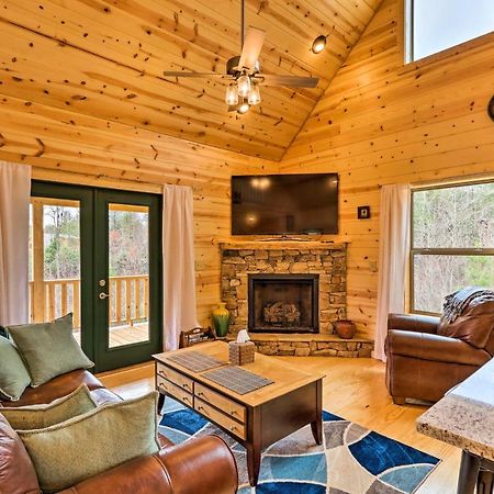Cozy Mtn Cabin Spacious Deck And Forest Views! Murphy Exterior foto