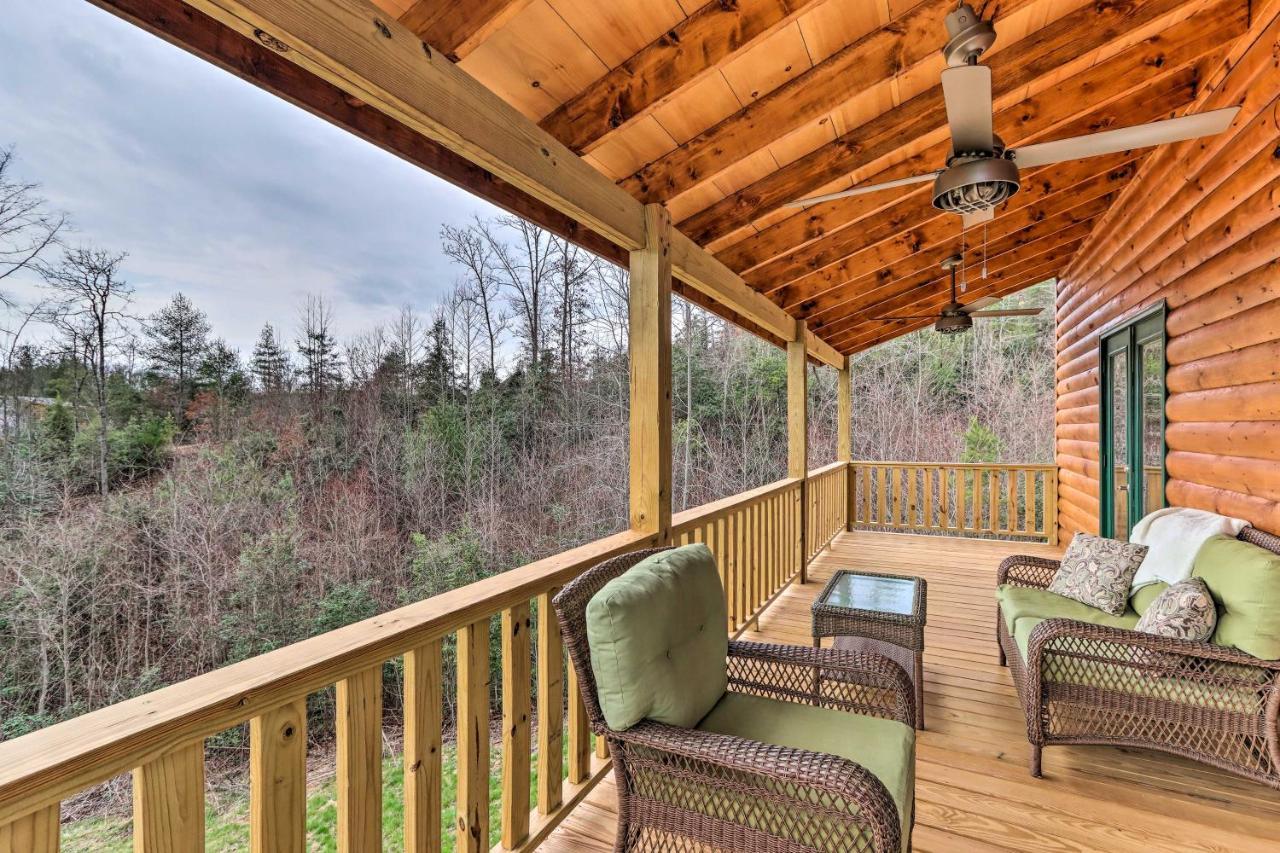 Cozy Mtn Cabin Spacious Deck And Forest Views! Murphy Exterior foto