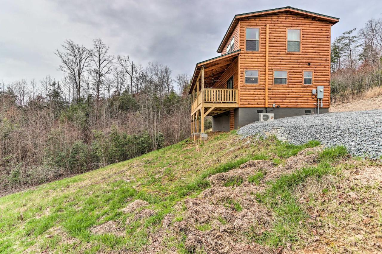 Cozy Mtn Cabin Spacious Deck And Forest Views! Murphy Exterior foto